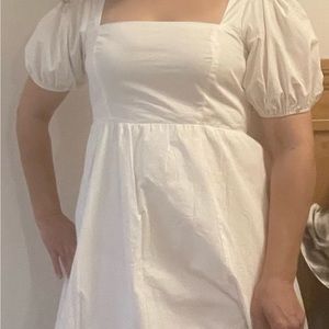 Gorgeous white dress size S 100% cotton